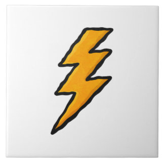 Lightning bolt fliese
