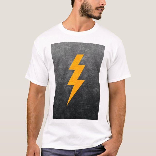 Lightning Bolt in Concrete T-Shirt (Vorderseite)