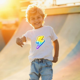 Lightning Bolt Y2K Kinder T-Shirt