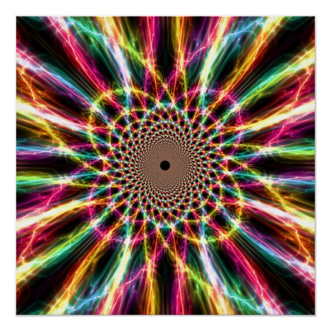 Lightning Rainbow Perfect Poster (Vorderseite)