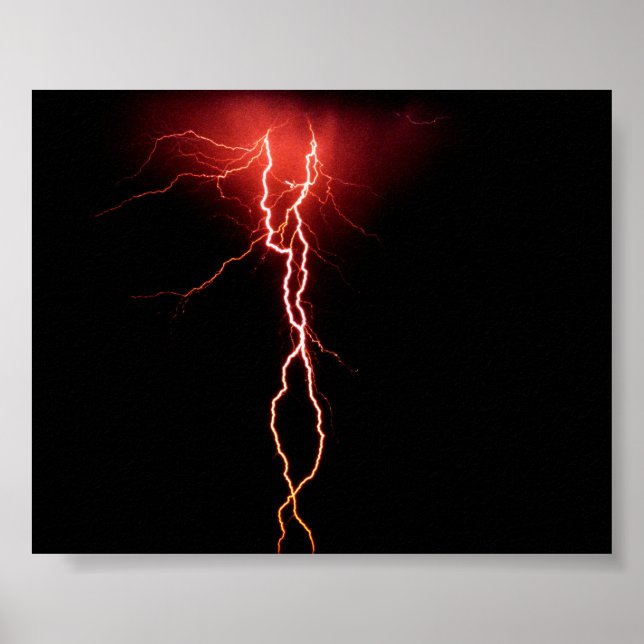 Lightning Strike Poster (Vorne)