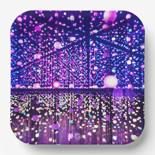 Lights 9" pappteller (Vorderseite)