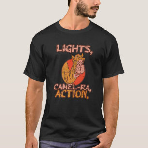 Lights Camel Ra Action Camel Humps Wüstentier F T-Shirt