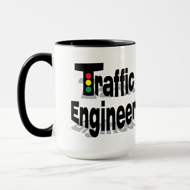 Lights für Verkehrsingenieure Tasse (Links)