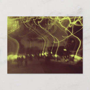 "Lights Go Walking" - Postkarte