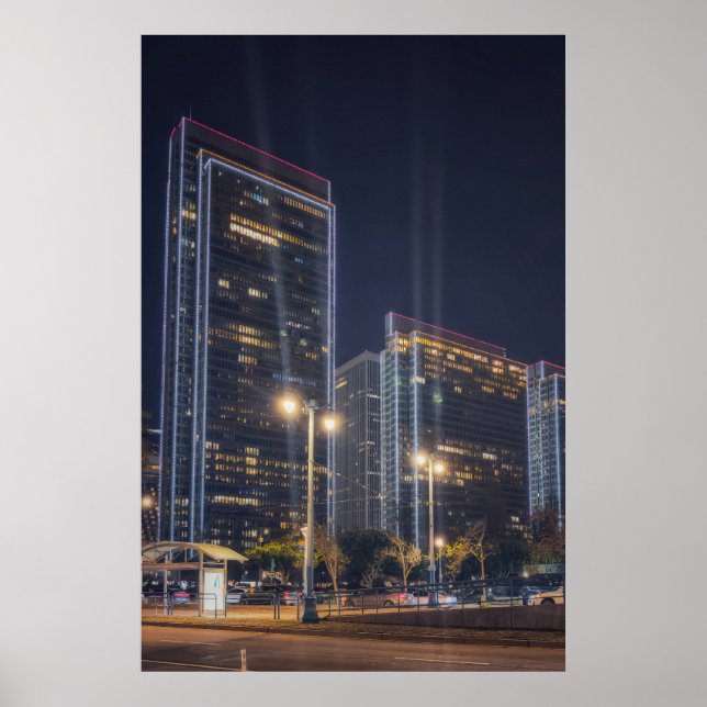 Lights von San Francisco Poster (Vorne)