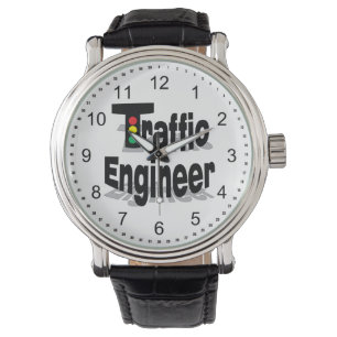 Lights Watch für den Verkehrsingenieur Armbanduhr