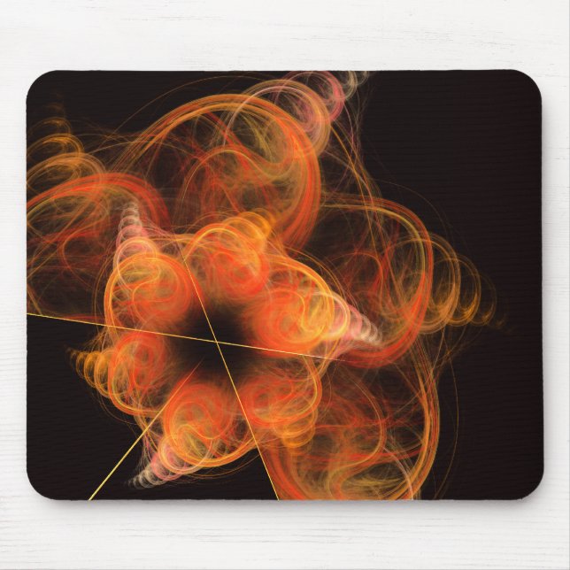 Lightseeing Abstrakt Art Mousepad (Vorne)