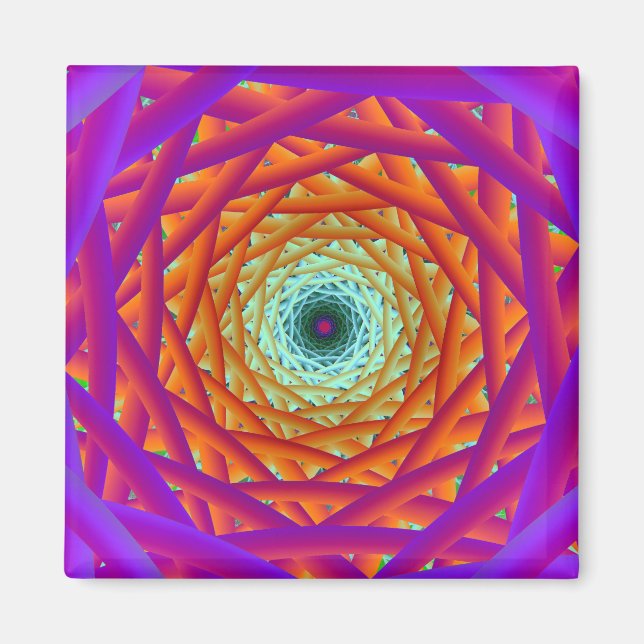 'Lightstrand Interweave' Magnet (Vorne)