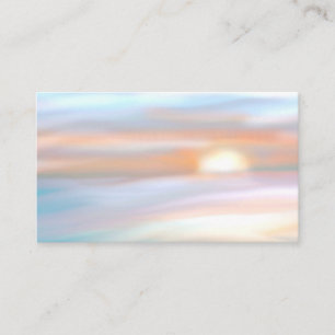 Lightworker Sunset Cartes de visite spirituels