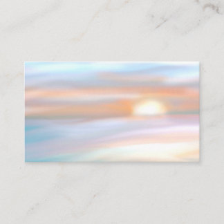 Lightworker Sunset Cartes de visite spirituels