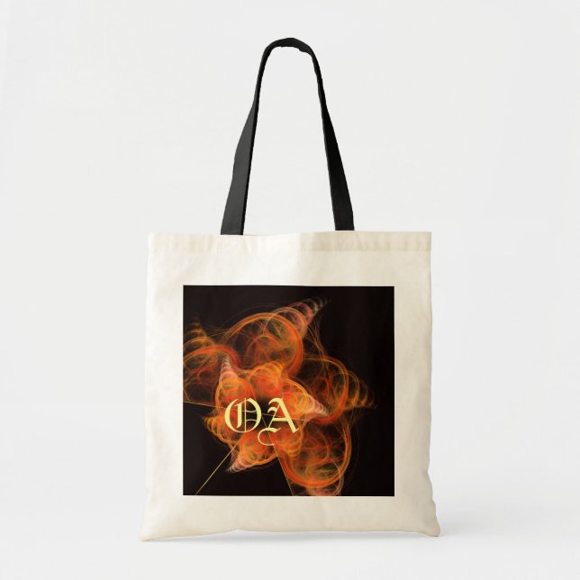 Lightworks Abstrakt Art Monogram Bag Tragetasche (Vorne)