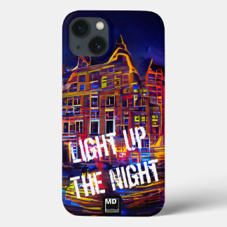 Lighup the Night 2 - Vivid Color iPhone Case