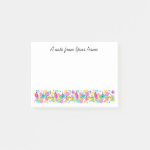 Ligne Baubles Arbre Rétro Texte notes post-it