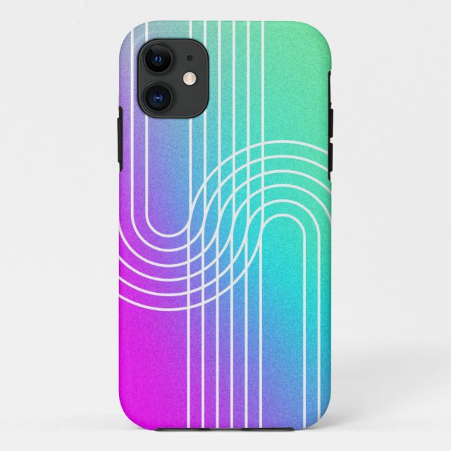ligne d'arche contemporaine moderne coque ipad géo (Dos)