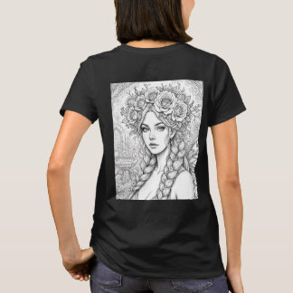 Ligne de fée magique – T-Shirt Fae double face