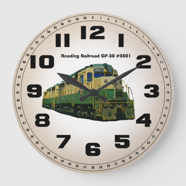 Ligne GP-30 #3601 Horloge murale (Recto)