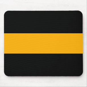 Ligne mince tapis de souris d'or