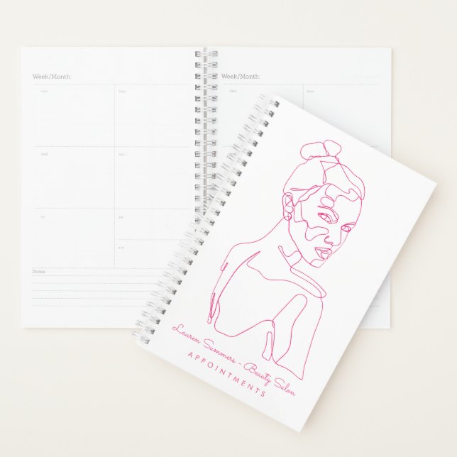 Ligne rose femelle Dessin Beauté Rendez-vous (Devant avec enveloppe)