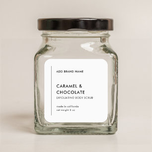 Ligne verticale Ajouter votre marque Étiquette de