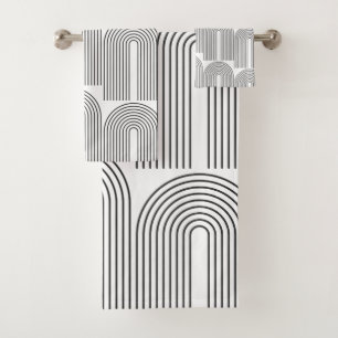 Lignes d'arc minimalistes modernes du milieu du si