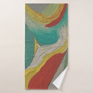 Lignes de couleurs modernes, abstraites et dynamiq