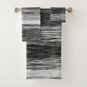 Lignes de lissage noir et blanc Abstraites