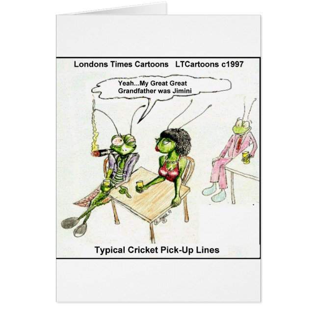 Lignes de ramassage de cricket amusantes (Devant)