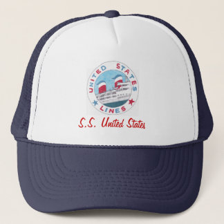 Lignes des Etats-Unis - casquette de S.S.
