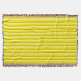 Lignes d'humeur d'été Jaune Lancer la couverture
