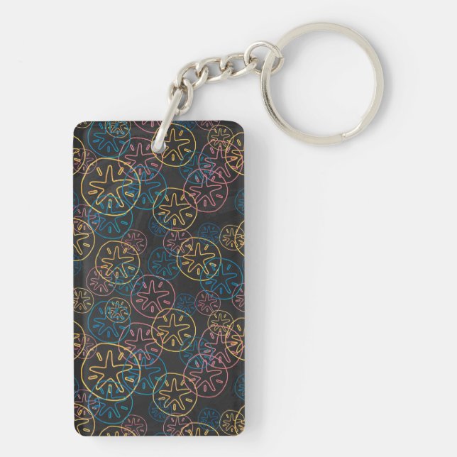 Lignes Dollar de Sable Rouge Jaune Bleu (Dos)