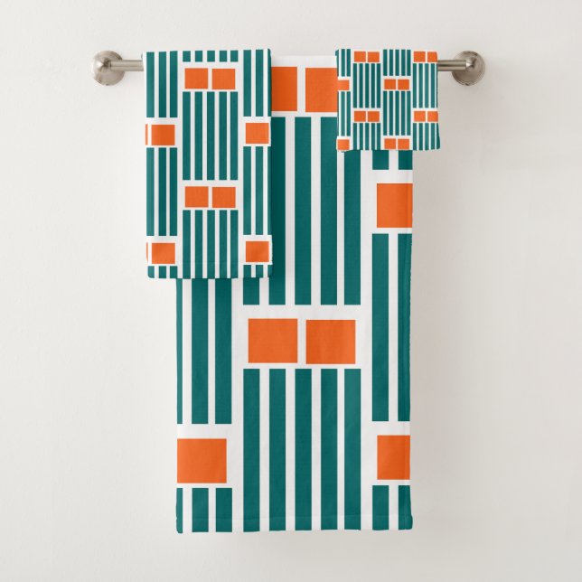 Lignes et boîtes turquoises (En situation)