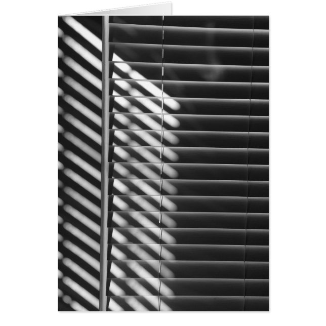 Lignes et lumière, noir, carte (Devant)