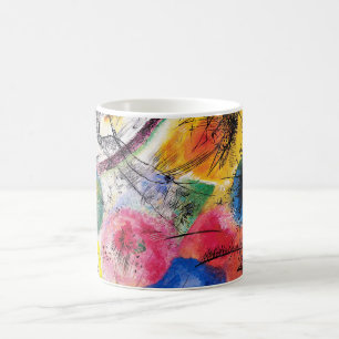 Lignes noires tasse de Kandinsky