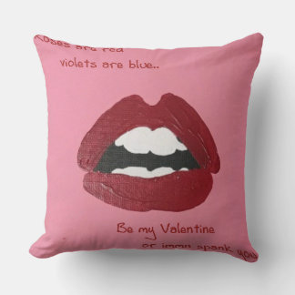 Lignes ringardes pour coussin de la Saint-Valentin