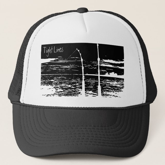 "Lignes serrées" casquette de camionneur (Devant)