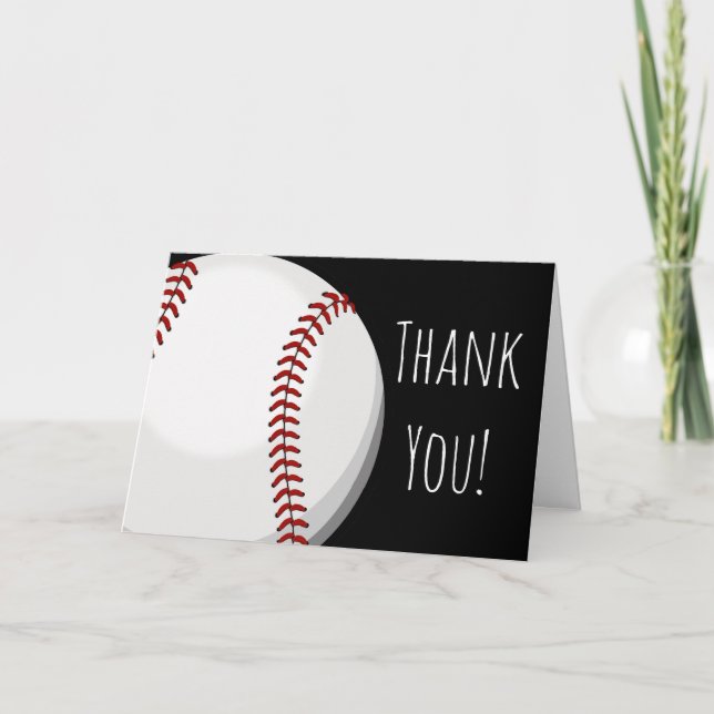 Ligue de baseball Merci personnalisé (Devant)