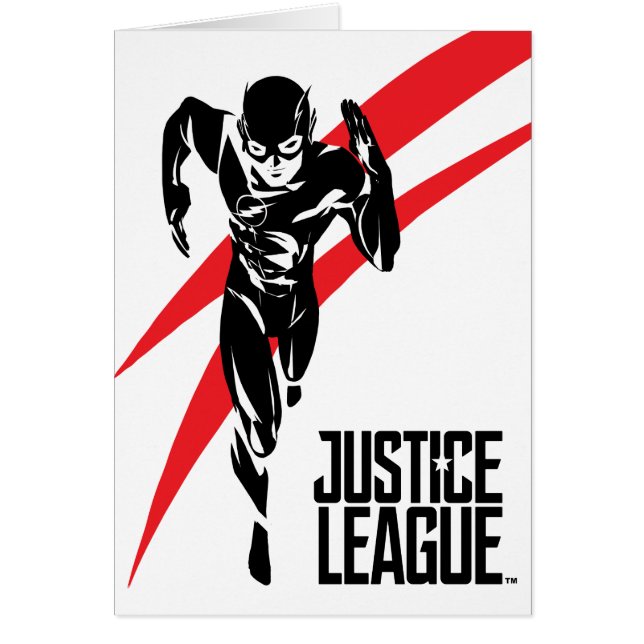 Ligue de Justice | Flash Running Noir Pop Art (Devant)