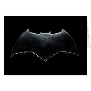 Ligue de Justice   Symbole de batman métallique