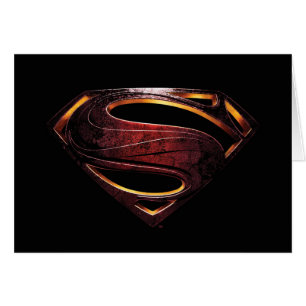 Ligue de Justice   Symbole de superman métallique