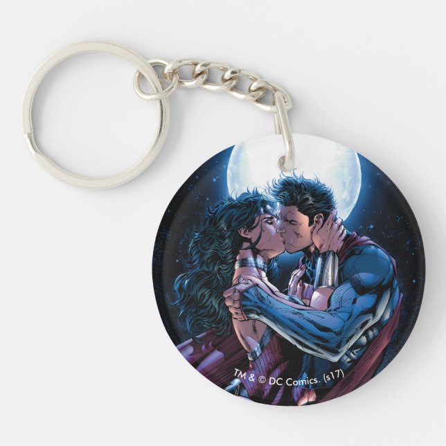 Ligue Justice #12 Wonder Woman & Superman Kiss (Devant)