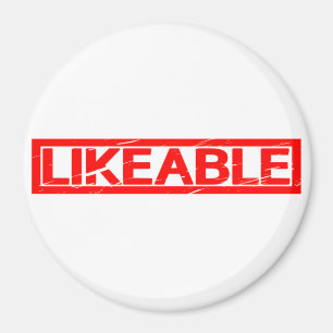 Likable Briefmarke Magnet