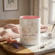 Like Mother Like Daughter - Minimalist Floral Moth