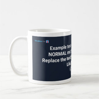 LikeABoss.fun Offizieller Becher - NORMAL MODE Edi Kaffeetasse