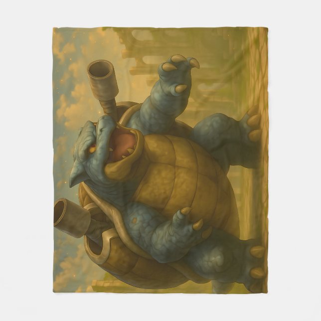 likeblastoise fleecedecke (Vorderseite)