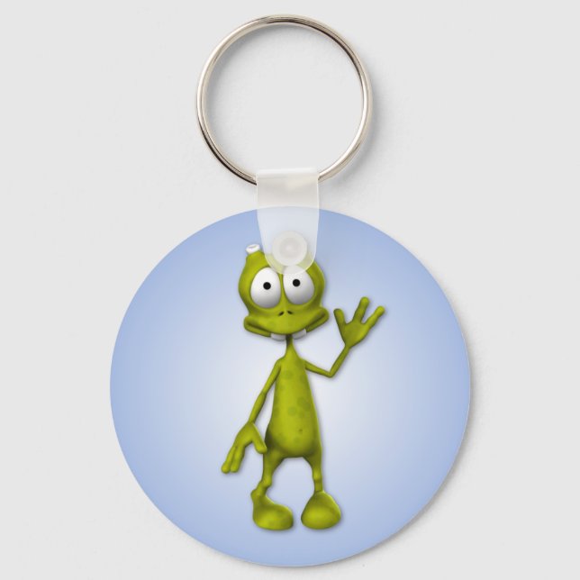 Lil' Alien Schlüsselanhänger (Vorderseite)