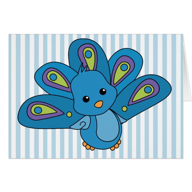 Lil' Baby Peacock (Vorderseite (Horizontal))