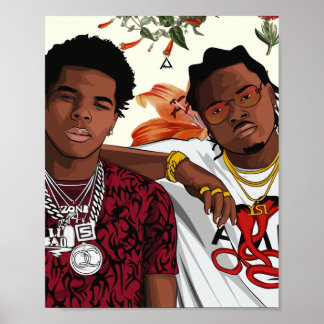 LIL BABY x GUNNA Poster