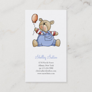 Lil Bären · Baby-Ballon Visitenkarte