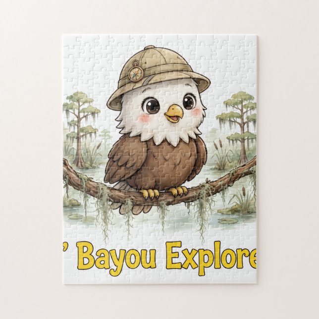 Lil' Bayou Explorers Adler-Puzzle (Vertikal)